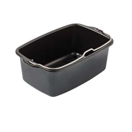 Metal cake pan for air fryers with a handle