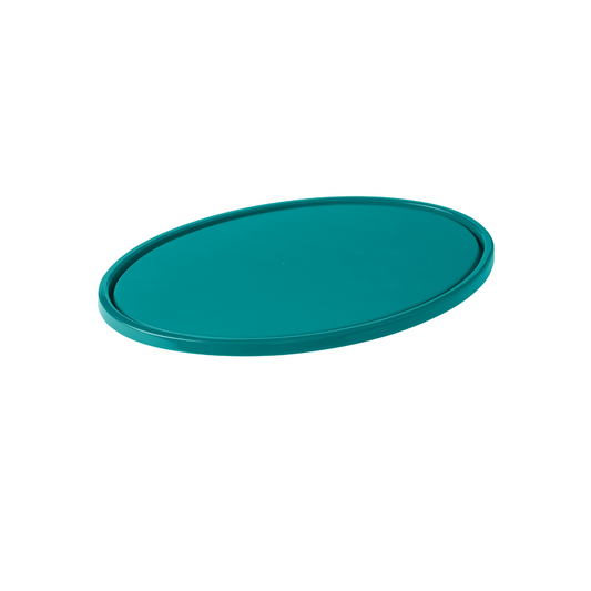Cook & Store - Oval peacock green XL replacement lid