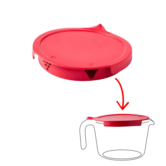 Jarra medidora de 1L - Tapa de repuesto roja