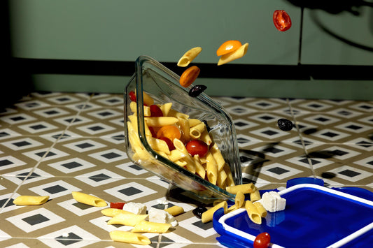 Cook&Go - Rechteckige, wasserdichte Aufbewahrungsdose aus Glas