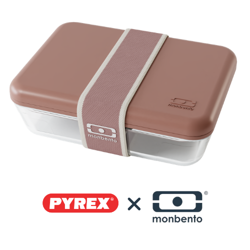 Bento aus Glas - Exklusive Edition Pyrex® X monbento®
