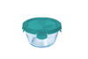 Cook&Go - Ronde glazen bewaardoos met waterdicht deksel