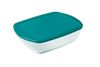 Cook & Store - Rectangular glass dish with lid