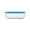Vision – Rechteckige Aufbewahrungsdose aus 100 % Glas