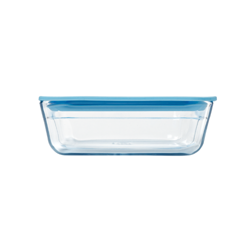 Vision – Rechteckige Aufbewahrungsdose aus 100 % Glas