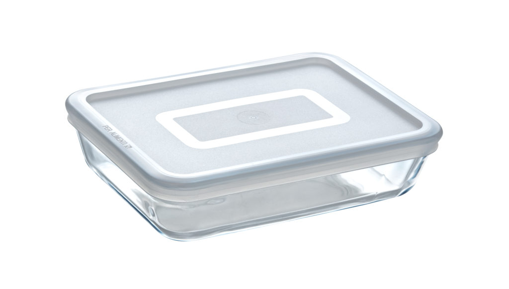 Cook & Freeze - Rectangular glass dish with special freezer lid