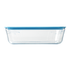 Vision – Rechteckige Aufbewahrungsdose aus 100 % Glas