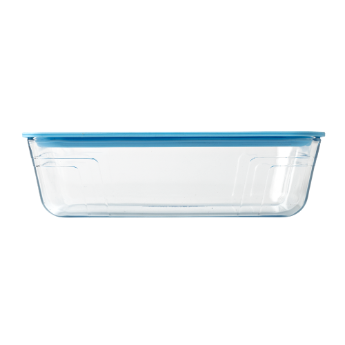 Vision – Rechteckige Aufbewahrungsdose aus 100 % Glas