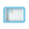 Vision – Rechteckige Aufbewahrungsdose aus 100 % Glas