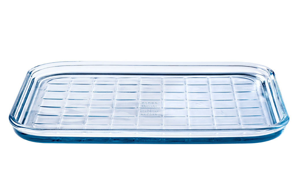 Set van 2 multifunctionele glazen bakplaten - Bake & Enjoy