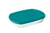 Cook & Store - Rectangular glass dish with lid