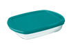 Cook & Store - Rectangular glass dish with lid