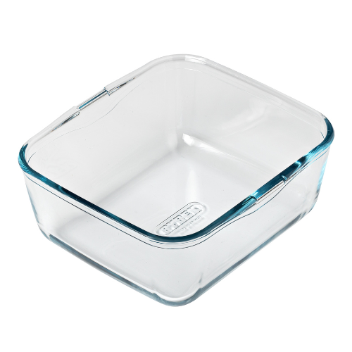 Plato de vidrio para airfryer con asa extraíble