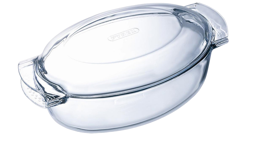 Replacement lid - large oval glass casserole dish