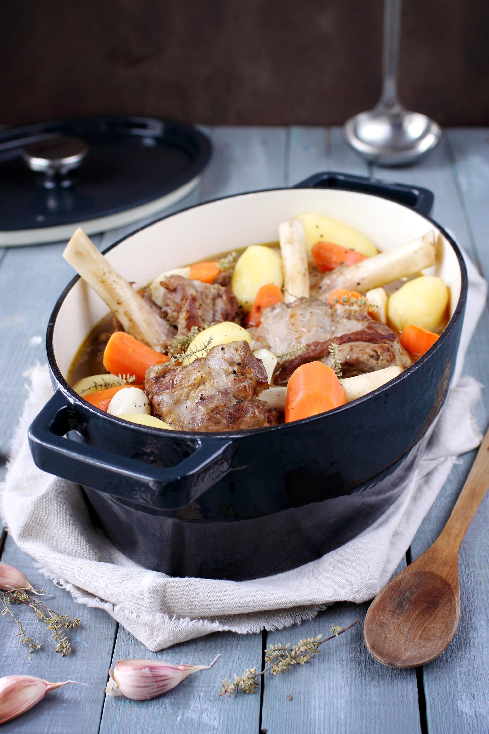 Cocotte ovale en fonte - SlowCook
