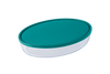 Ovale Familien-Backform aus Glas mit Deckel für 4/5 Personen - Cook & Store