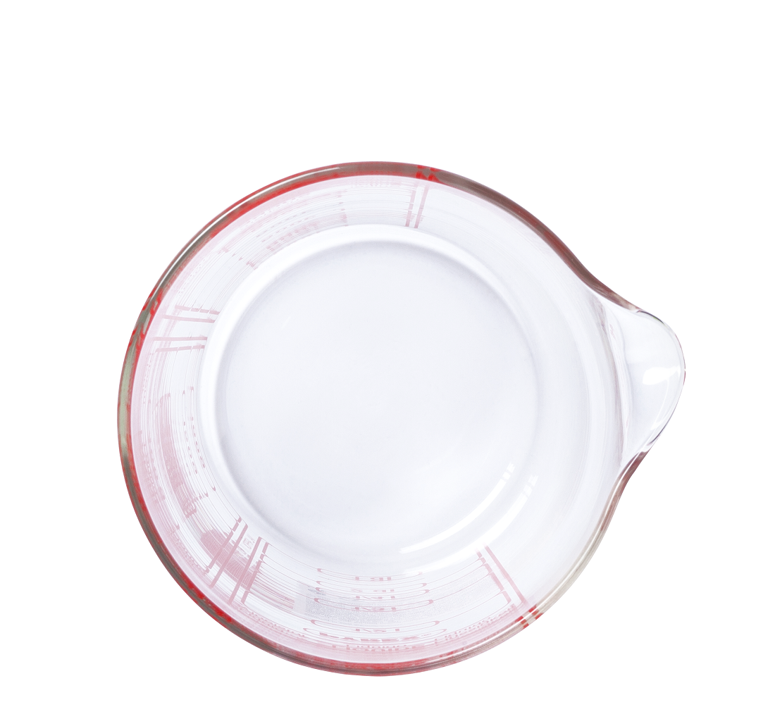 Verre mesureur doseur en verre 0.5L - Classic