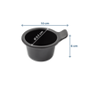 Lot de 4 moules à muffins pour air fryer en métal