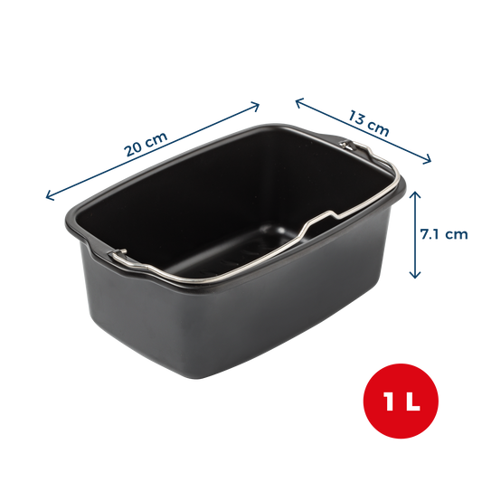 Metalen cakevorm voor de airfryer met handvat