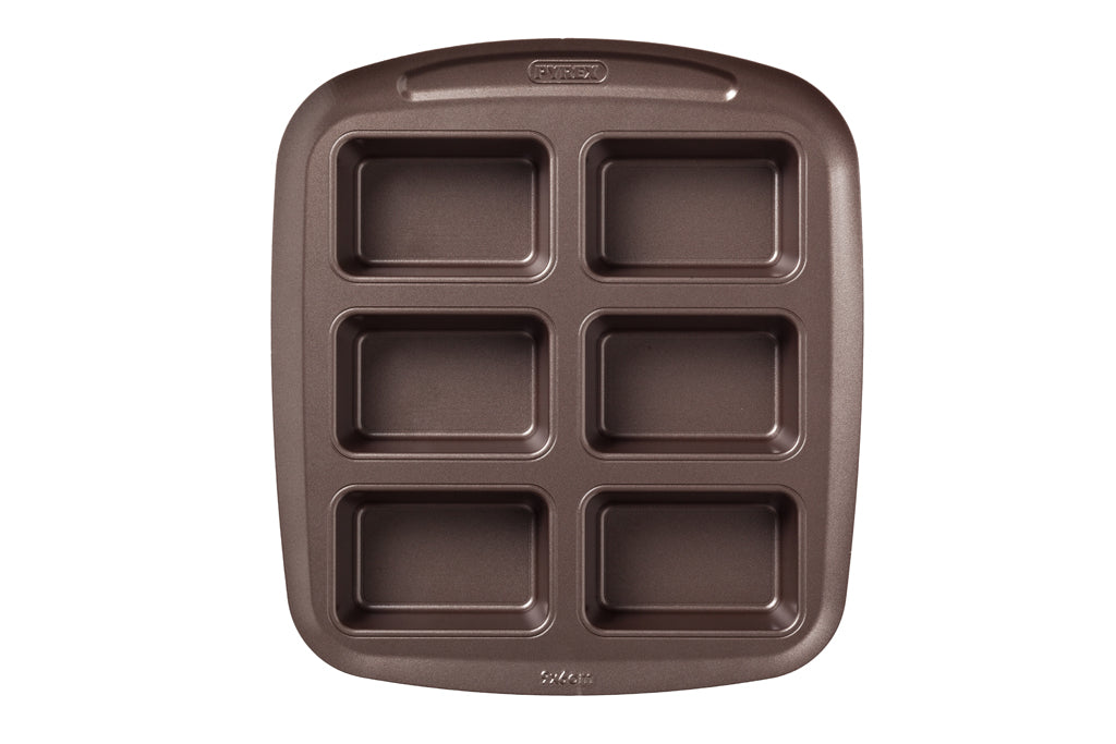 Mini tortiera in metallo con 6 cavità - asimetriA