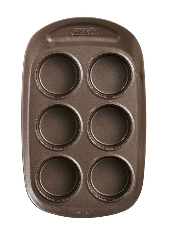 asimetriA - Stampo per muffin in metallo a presa facile