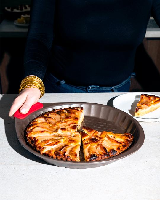 Easy-grip metal tart mould - asimetriA