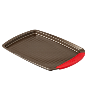 Metal baking tray with easy grip 33x25 cm- asimetriA