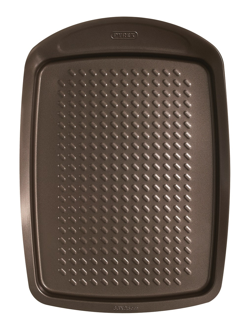 Plaque à pâtisserie en métal avec prise en main facile 33x25 cm- asimetriA