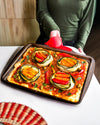 asimetriA - Gemakkelijk vast te pakken metalen pizzapan - diverse maten & vormen