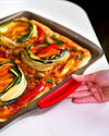 asimetriA - Gemakkelijk vast te pakken metalen pizzapan - diverse maten & vormen