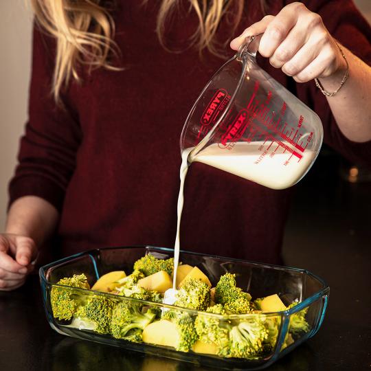 3er-Set rechteckigen Ofenschalen aus Glas - Inspiration