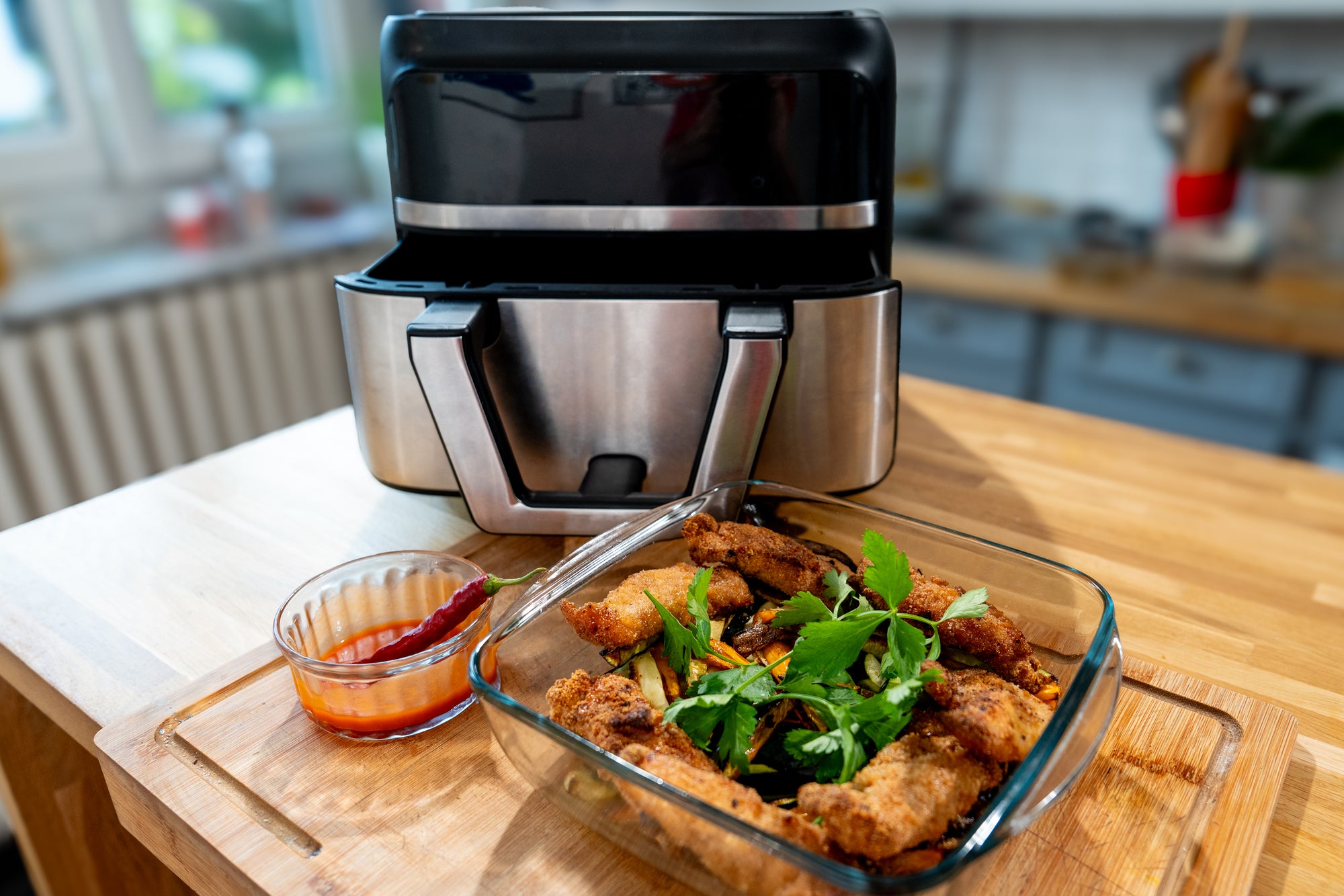Glass dish - Air fryer compatible