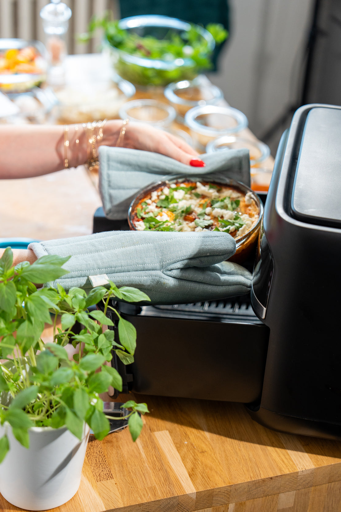 Glass dish - Air fryer compatible