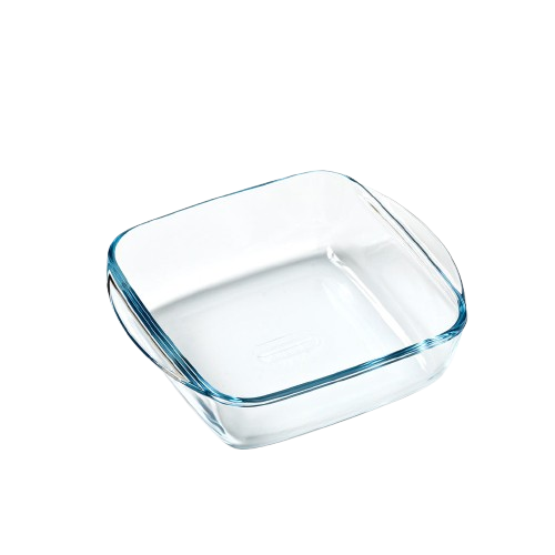 Caja de cristal de base cuadrada - Compatible con Cook & Heat