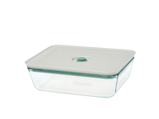 Cook&Save - Rectangular Vacuum Glass Container