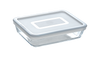 Cook & Freeze - Rectangular glass dish with special freezer lid