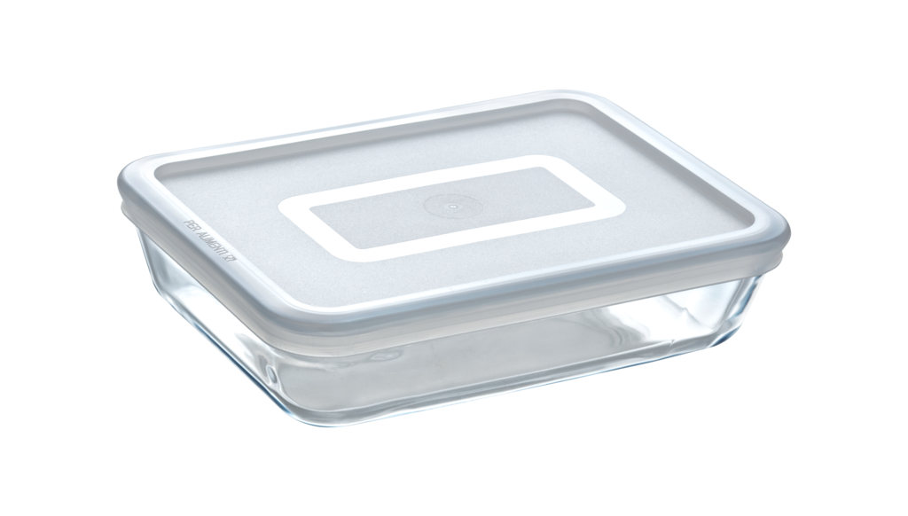 Cook & Freeze - Rectangular glass dish with special freezer lid