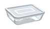 Cook & Freeze - Rectangular glass dish with special freezer lid