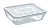 Cook & Freeze - Rectangular glass dish with special freezer lid