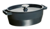Cocotte ovale en fonte - SlowCook