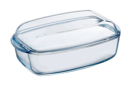 Rectangular glass Cocotte replacement lid