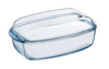 Rectangular glass Cocotte replacement lid