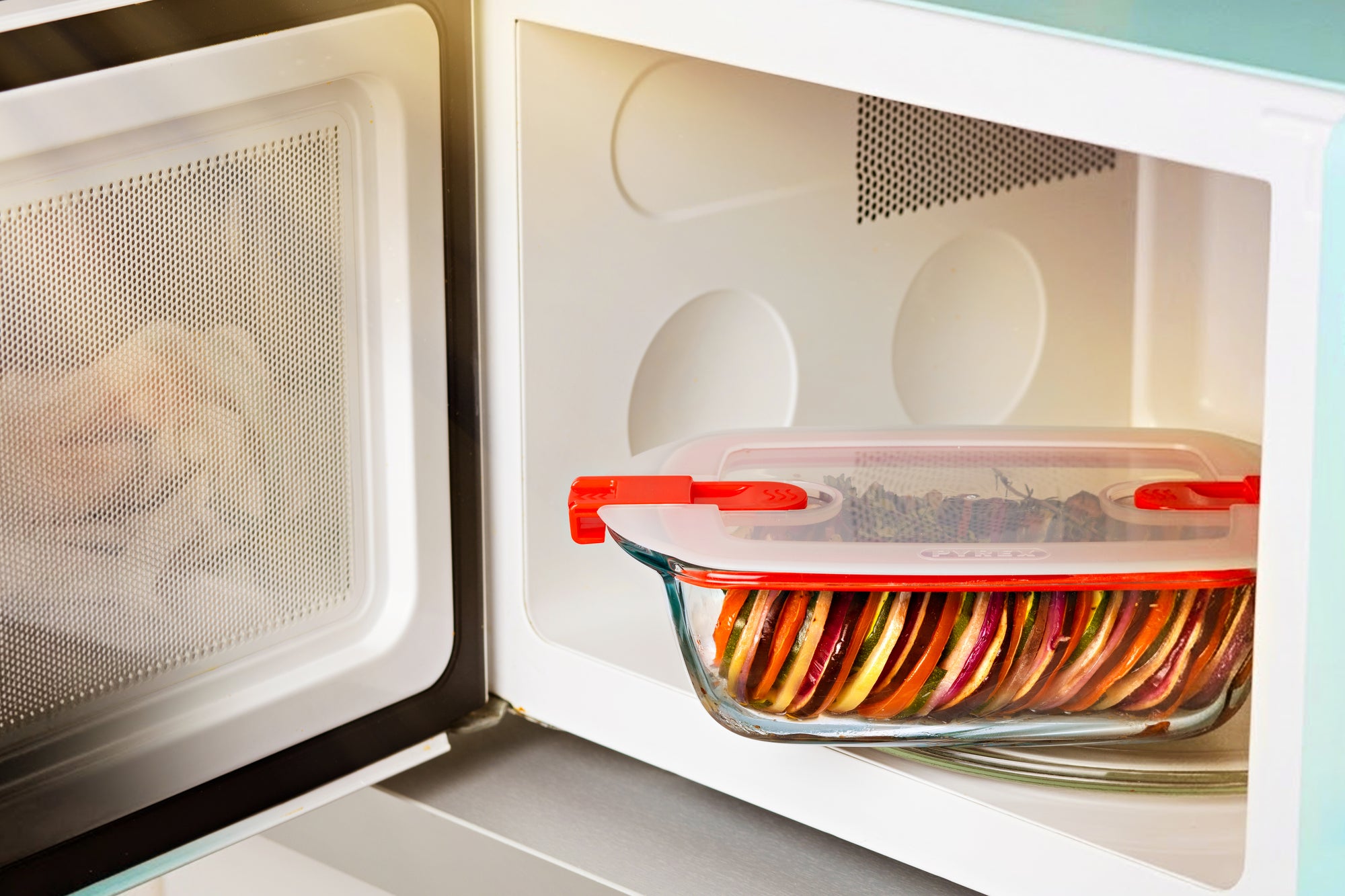 dampfer aufbewahrung Rechteckige Glasschale mit Dampfventildeckel - Cook & Heat