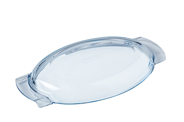Replacement lid - large oval glass casserole dish