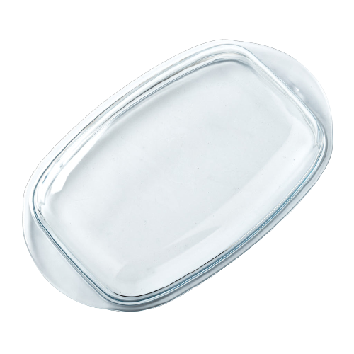Rectangular glass Cocotte replacement lid