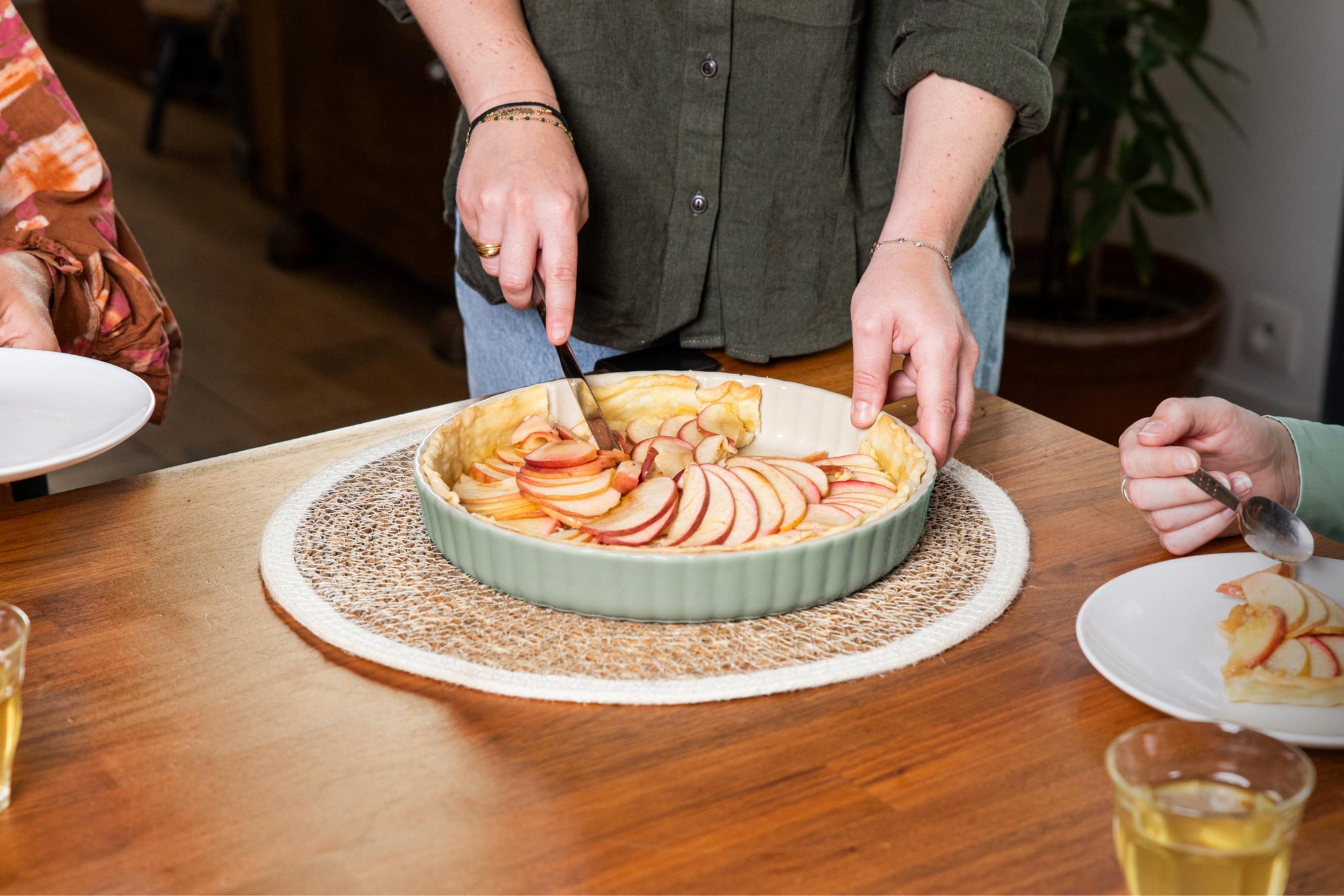 Stampo per crostata da 28 cm in ceramica