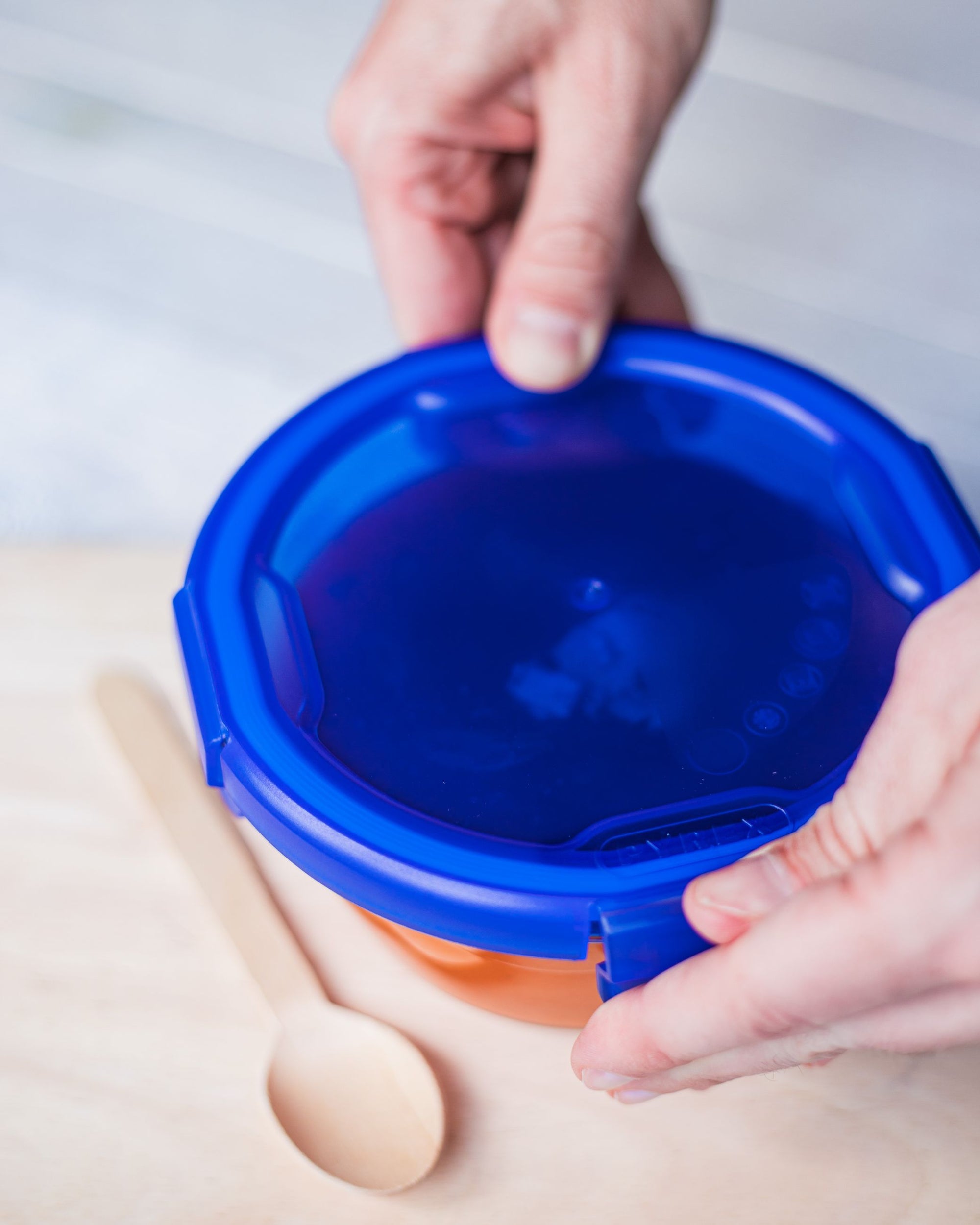 Cook&Go - Ronde glazen bewaardoos met waterdicht deksel