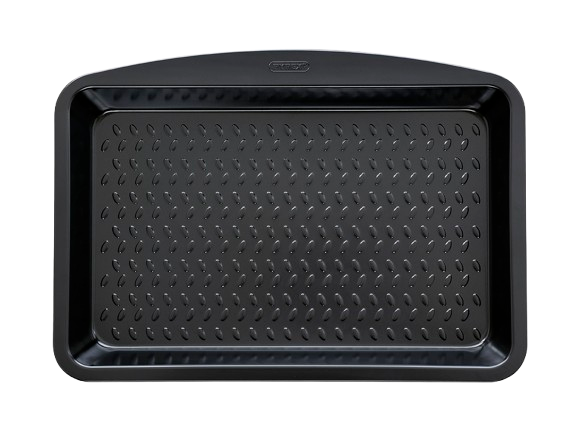 Rechteckige Auflaufform aus Metall mit griffigem Griff - GLIDE