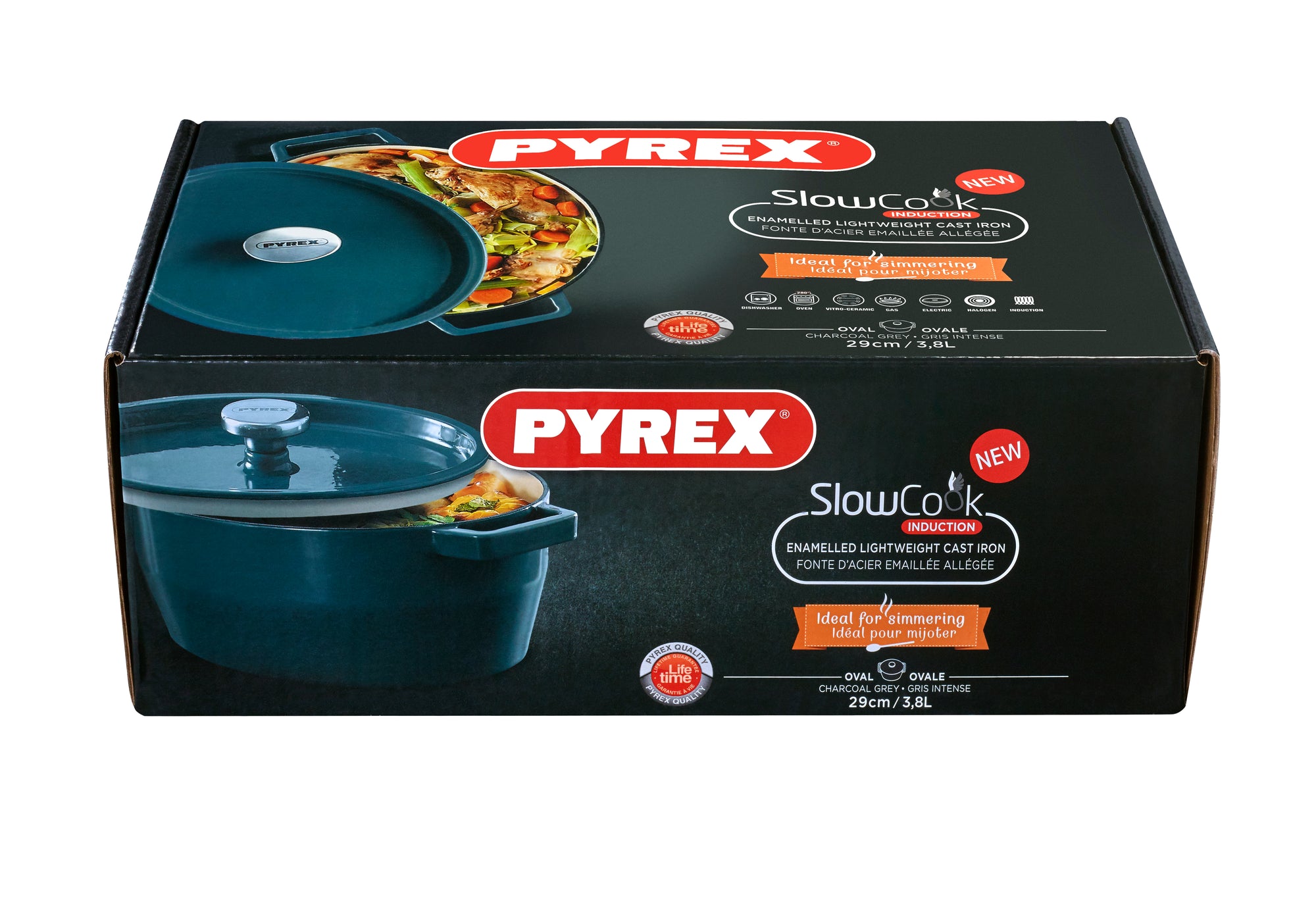 Cocotte ovale en fonte - SlowCook
