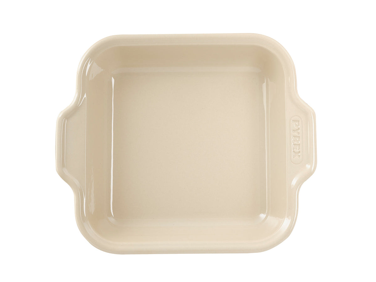 Pyrex Tan Square Ceramic square baking dish Creation - Pyrex® Webshop EU